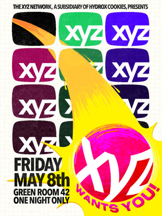 xyz wants you!