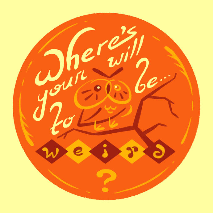 will to be weird emblem
